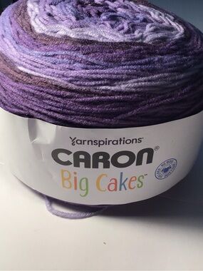 Yarnspirations Caron Big Cakes 10.5oz 603yds Grape Jelly